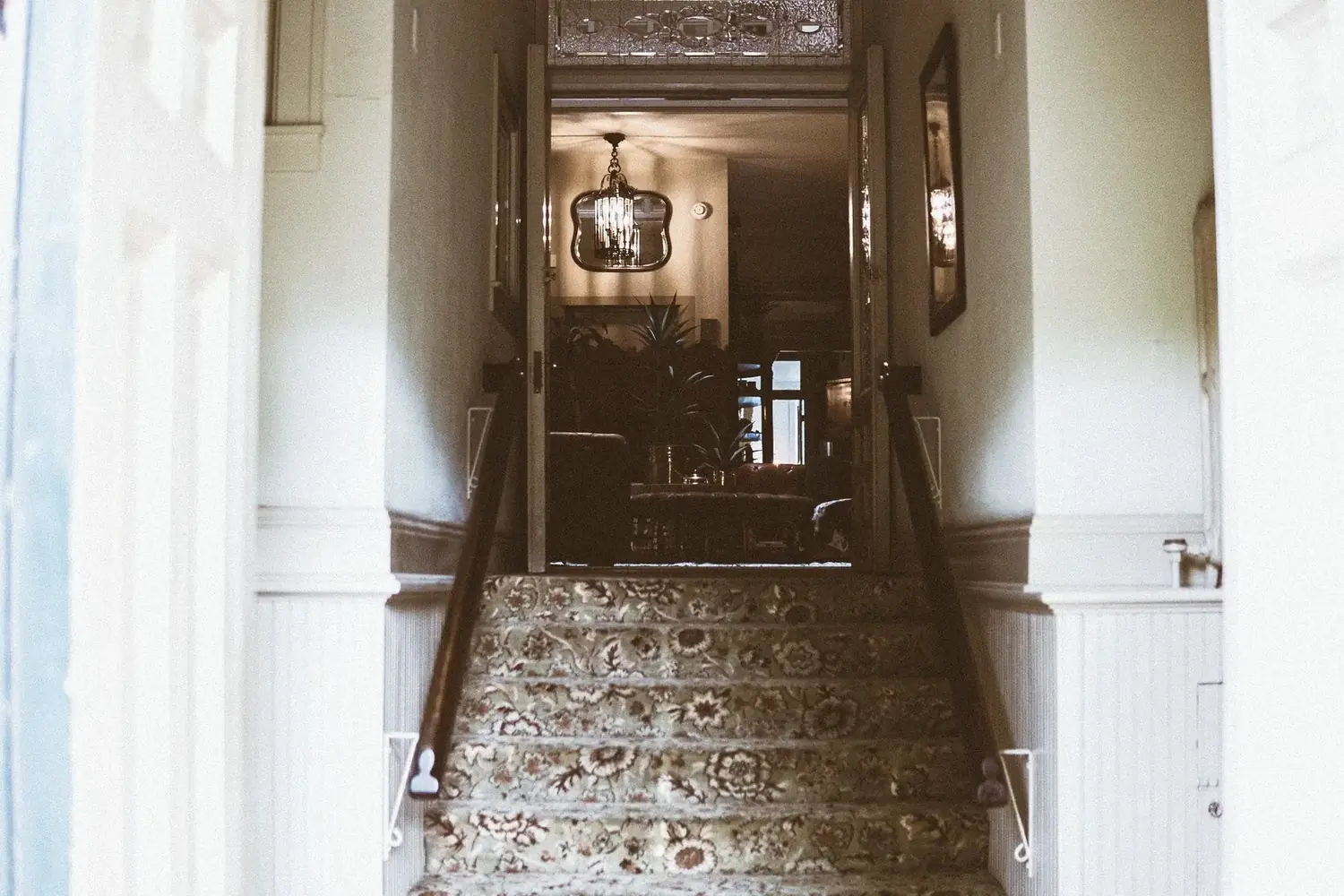 Grand staircase at The Old Ruth