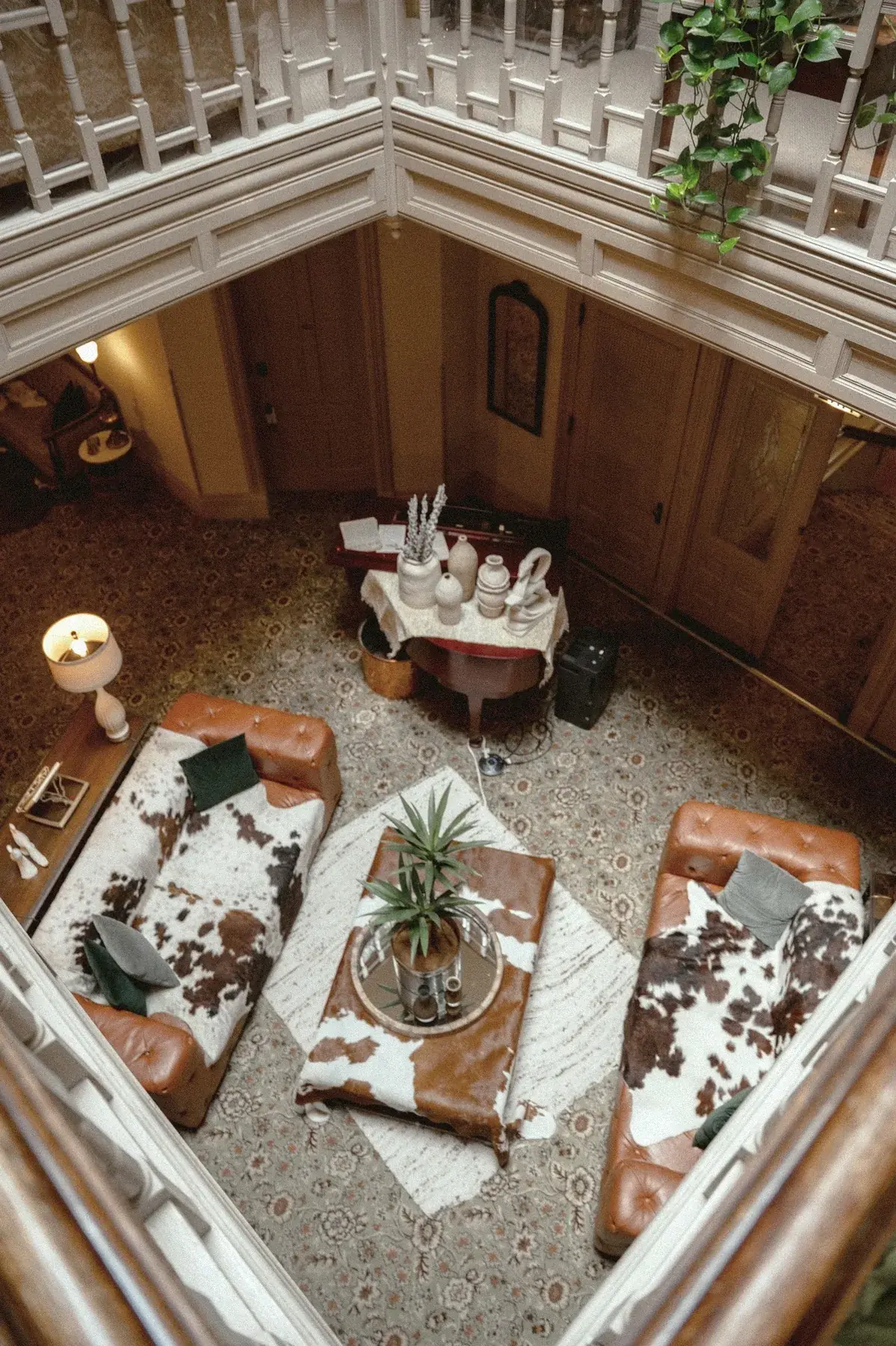 Lounge area for executive residents