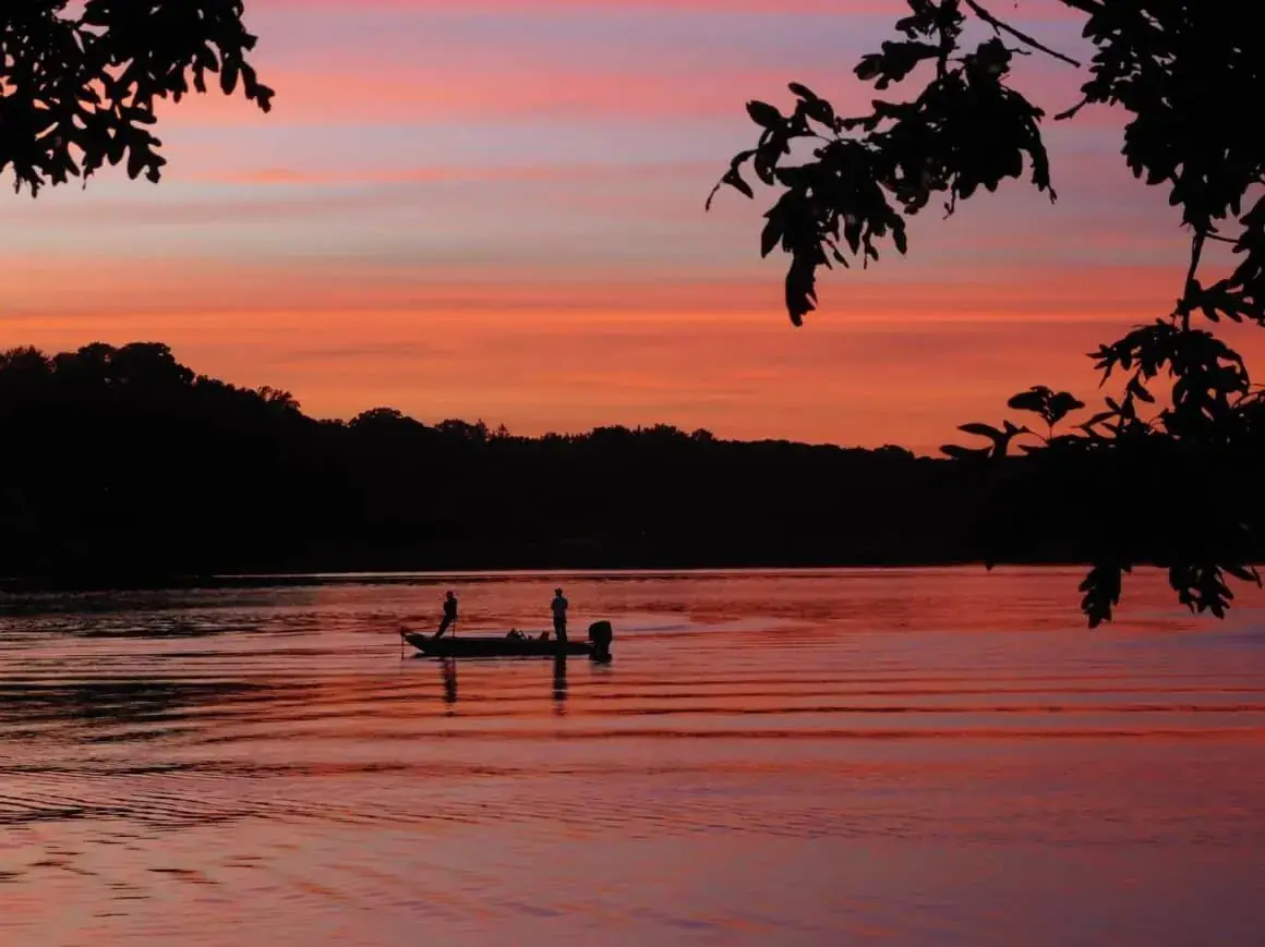 Pine Lake Sunset